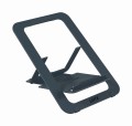 Ultrapłaska aluminiowa podstawka pod laptopa Leitz Ergo, z regulacją wysokości