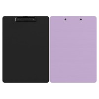 Podkładka z klipem Berlingo Instinct A-4, fioletowo-czarna