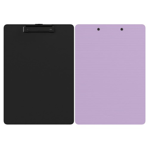 Podkładka z klipem Berlingo Instinct A-4, fioletowo-czarna