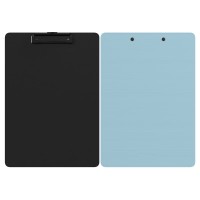 Podkładka z klipem Berlingo Instinct A-4, niebiesko-czarna