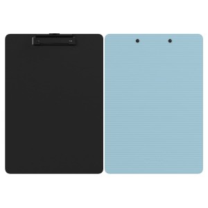 Podkładka z klipem Berlingo Instinct A-4, niebiesko-czarna