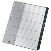  Przekładki plastikowe Leitz Recycle A-4, A-Z 20 przekładek