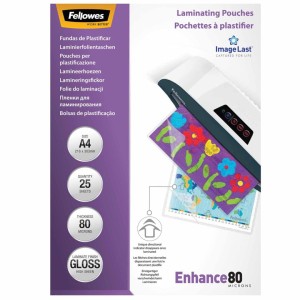 Folia do laminowania Fellowes PREMIUM ImageLast™  A-4, 80μm, 25 sztuk