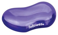 Podkładka pod nadgarstek Fellowes Crystal, fioletowa
