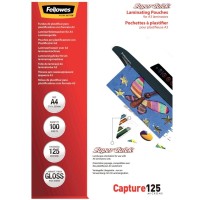 Folia do laminowania Fellowes SUPER QUICK 125µm, A-4, 100 sztuk