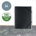  Teczka segregująca Leitz Recycle A-4, 12 przegródek, czarna