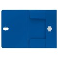 Teczka z klipsem Leitz Recycle A-4, PP, niebieska