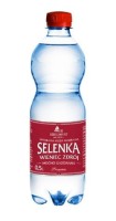 Woda mineralna mocny gaz 0,5l Selenka