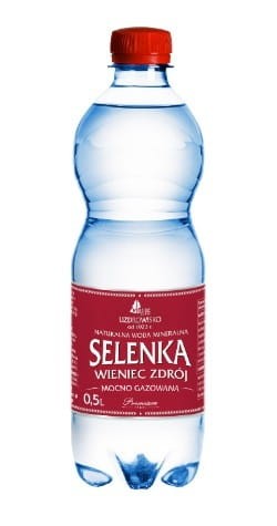 Woda mineralna mocny gaz 0,5l Selenka