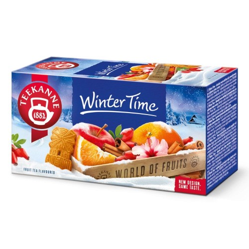 Herbata owocowa Teekanne  Winter Time jabłko z pomarańczą, 20 torebek