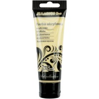 Farba akrylowa Flamingo Line beżowa, 75ml