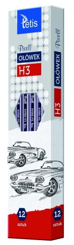 Ołówek Tetis Pixell KV060 3H