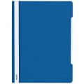 Skoroszyt plastikowy Leitz A-4, w 30% z przedużytkowego tworzywa z odzysku, niebieski