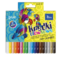 Kredki ołówkowe Tetiski Jumbo, 18 sztuk