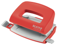 Dziurkacz mini Leitz NeXXt Recycle do 10 kartek, czerwony