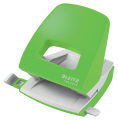 Dziurkacz Leitz Nexxt Recycle do 30 kartek, zielony