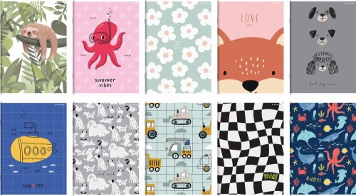 Zeszyt A-5 TOP-2000 Megamix 32 kartki, w kratkę