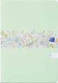 Brulion B-5 Oxford Flowers 80 kartek, w kratkę oprawa półtwarda