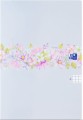 Brulion B-5 Oxford Flowers 80 kartek, w kratkę oprawa półtwarda