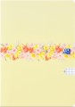 Brulion B-5 Oxford Flowers 80 kartek, w kratkę oprawa półtwarda