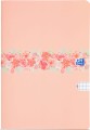 Brulion B-5 Oxford Flowers 80 kartek, w kratkę oprawa półtwarda