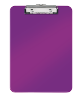 Podkładka z klipem Leitz WOW A-4, fioletowa