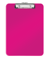 Podkładka z klipem Leitz WOW A-4, różowa