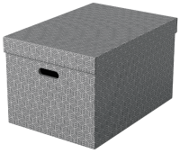 Pudełko ozdobne do przechowywania Esselte L z rączką, 3 sztuki