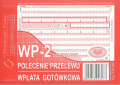 Polecenie przelewu  2-składnikowe, m/449-5