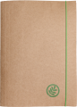 Teczka kartonowa z gumką Barbara Eco, 300g/m2, ziemia