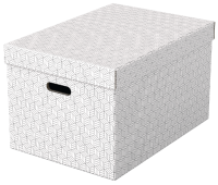 Pudełko ozdobne do przechowywania Esselte L z rączką, 3 sztuki