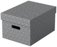 Pudełko ozdobne do przechowywania Esselte M z rączką, 3 sztuki