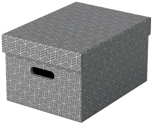 Pudełko ozdobne do przechowywania Esselte M z rączką, 3 sztuki