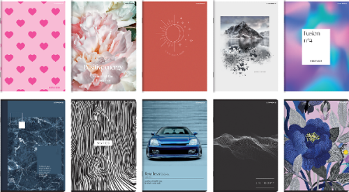 Zeszyt A-5 Top-2000 Megamix 96 kartek, w kratkę