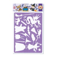 Szablon dla dzieci Koh-I-Noor, Czary