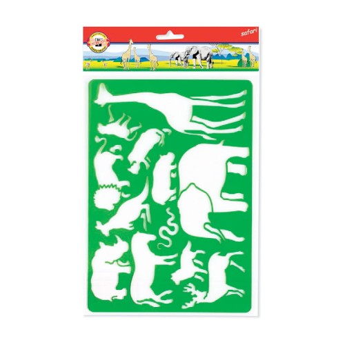 Szablon dla dzieci Koh-I-Noor, Safari