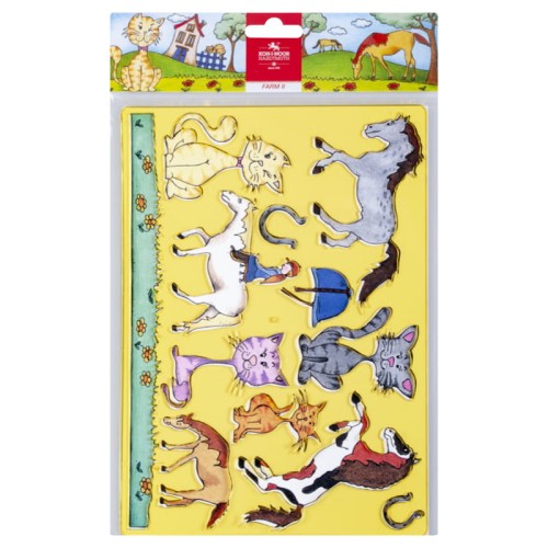 Szablon dla dzieci Koh-I-Noor, Farma II