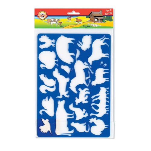 Szablon dla dzieci Koh-I-Noor, Farma