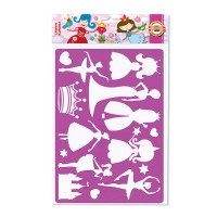 Szablon dla dzieci Koh-I-Noor, Księżniczka