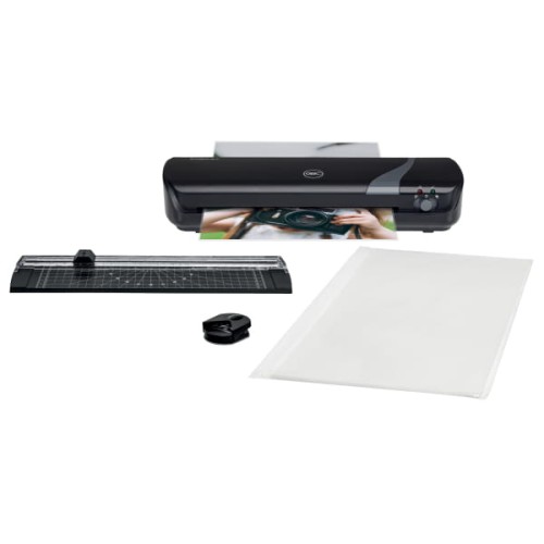 Laminator GBC Inspire+ A-4 z zestawem akcesoriów, 4 w 1 czarny