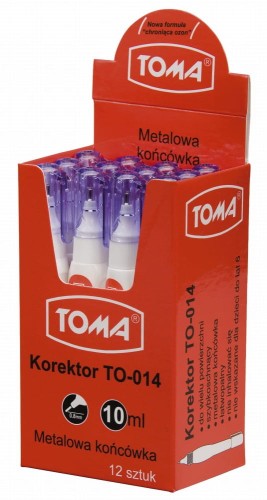 Korektor w piórze Toma T-014, 10ml