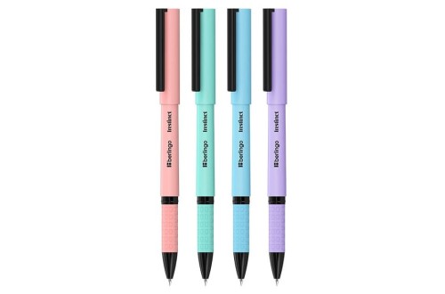 Długopis żelowy Berlingo Instinct, czarny