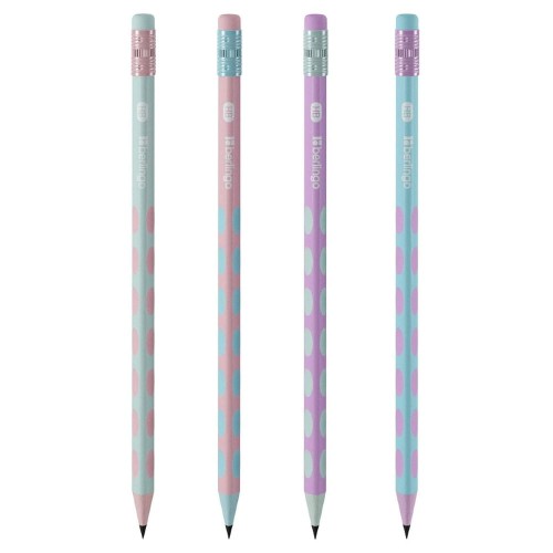 Ołówek Berlingo Haze, HB z gumką