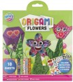 Papier do origami Moxy Kwiaty - Zestaw kolorowych arkuszy do składania