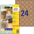 Etykieta na produkty Avery Zweckform, A4, Ø40 mm, okrągłe 25 arkuszy (24)