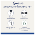 Smycz na identyfikator Avery z recyklingowanego PET wzór kwiatowy, 10 sztuk