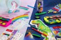 Kredki ołówkowe Faber Castell Grip Dinozaur, 24 kolory