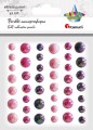 Kryształki Titanum Craft-Fun Series samoprzylepne , 42 sztuki, różowe