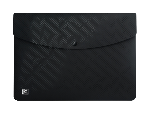 Teczka kopertowa na zatrzask Oxford Urban PP A-5, czarna