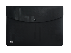 Teczka kopertowa na zatrzask Oxford Urban PP A-4, czarna